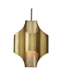 RH CATHEDRAL BRASS PENDANT Restoration Hardware brass color 1