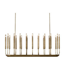 RH QUENOUILLES LINEAR CHANDELIER Restoration Hardware 1