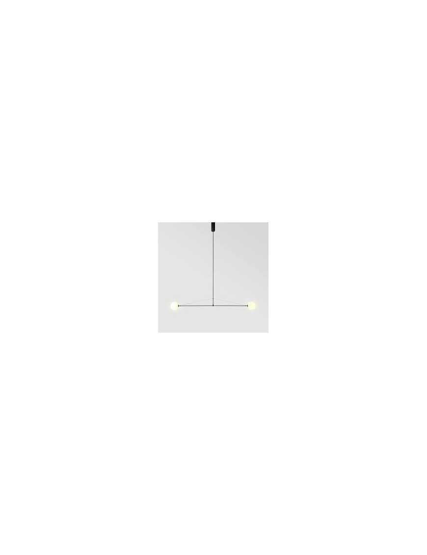 Mobile Chandelier 2 Michael Anastassiades black color front view