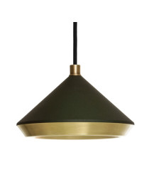 Shear PENDANT LAMP Bert Frank black color front view