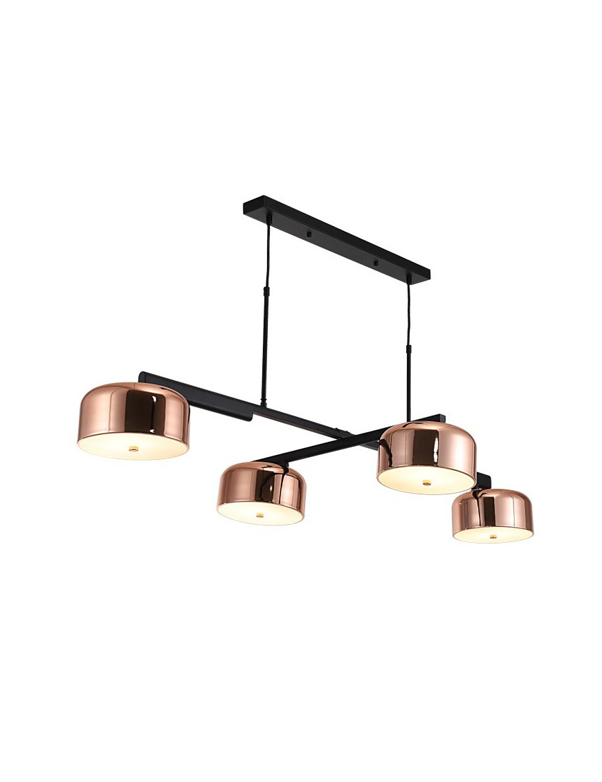 Lalu plus PENDANT LAMP Seed Design black+copper color front view