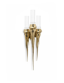 Wax Wall Lamp Luxxu brass color