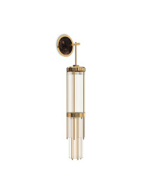 Pharo II Wall Lamp Luxxu brass/nickel color