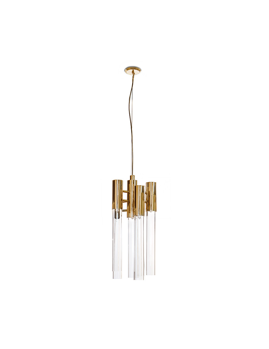 Burj Pendant Lamp Luxxu brass color