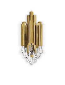 Trump Wall Lamp Luxxu brass color