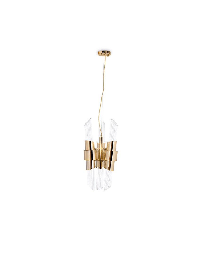 Tycho Pendant Lamp Luxxu brass color