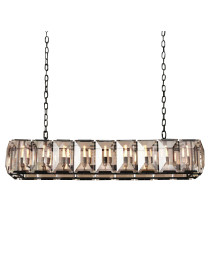 Harlow Crystal Rectangular Chandelier