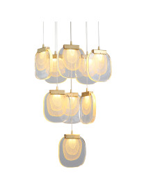 PAGET 9 LIGHT LED CHANDELIER