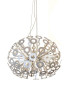 Dandelion pendant lamp Moooi silver color front view