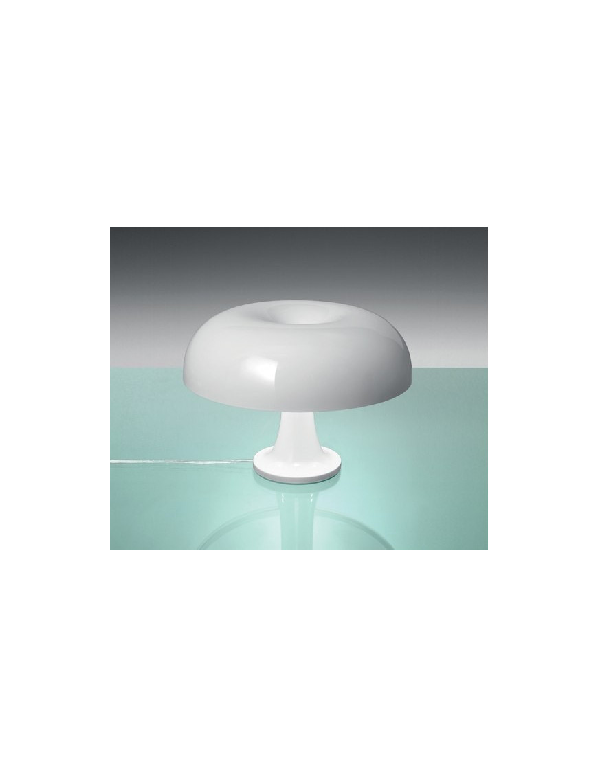 Nesso Table Lamp Artemide white color front view