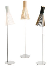 secto 4210 floor lamp black