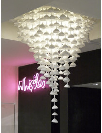 Item Susurrus Chandelier white color custom made