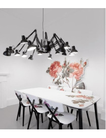 Dear Ingo design pendant lamp Moooi black color in dining room