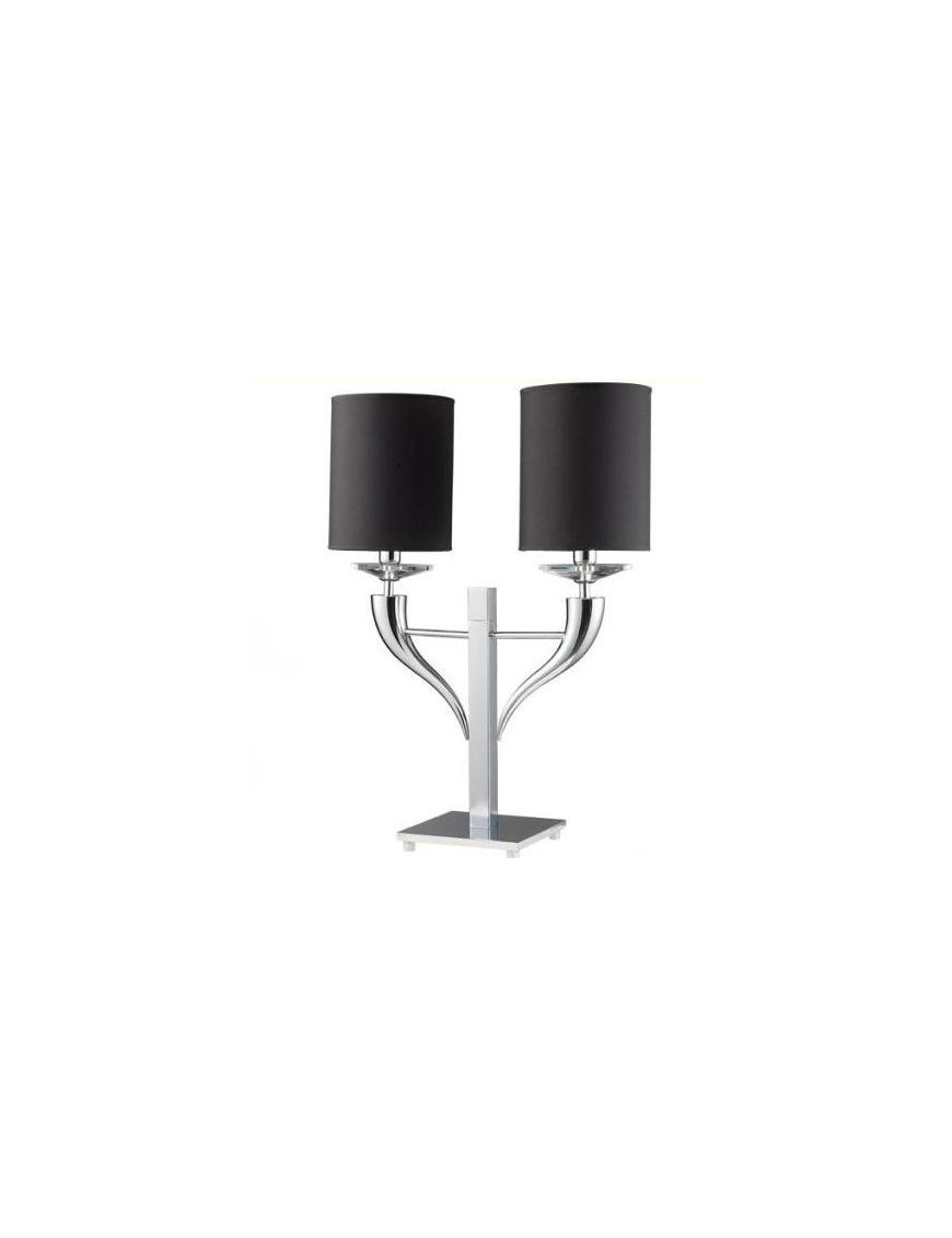 Loving arms table lamp Ilfari black color front view