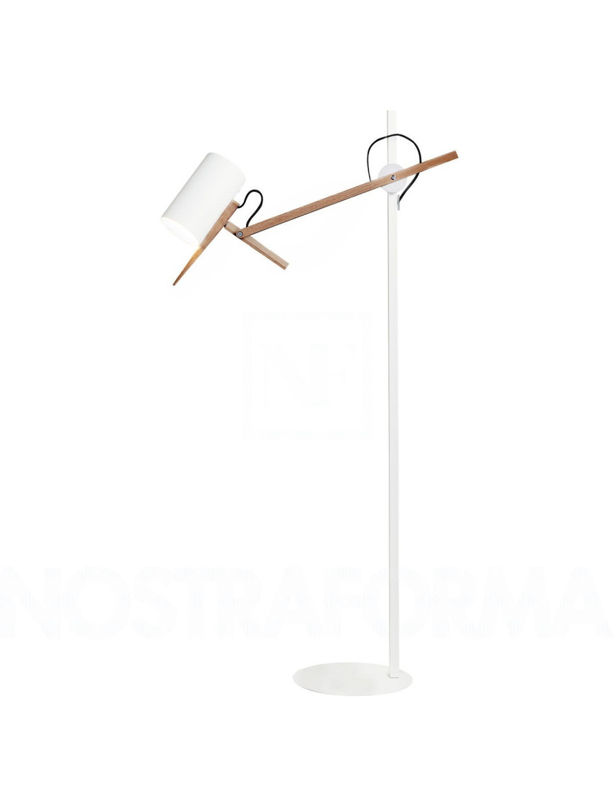 Scantling floor lamp Marset white color 