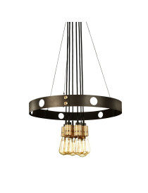 Hero Chandelier Buster + Punch black color front view