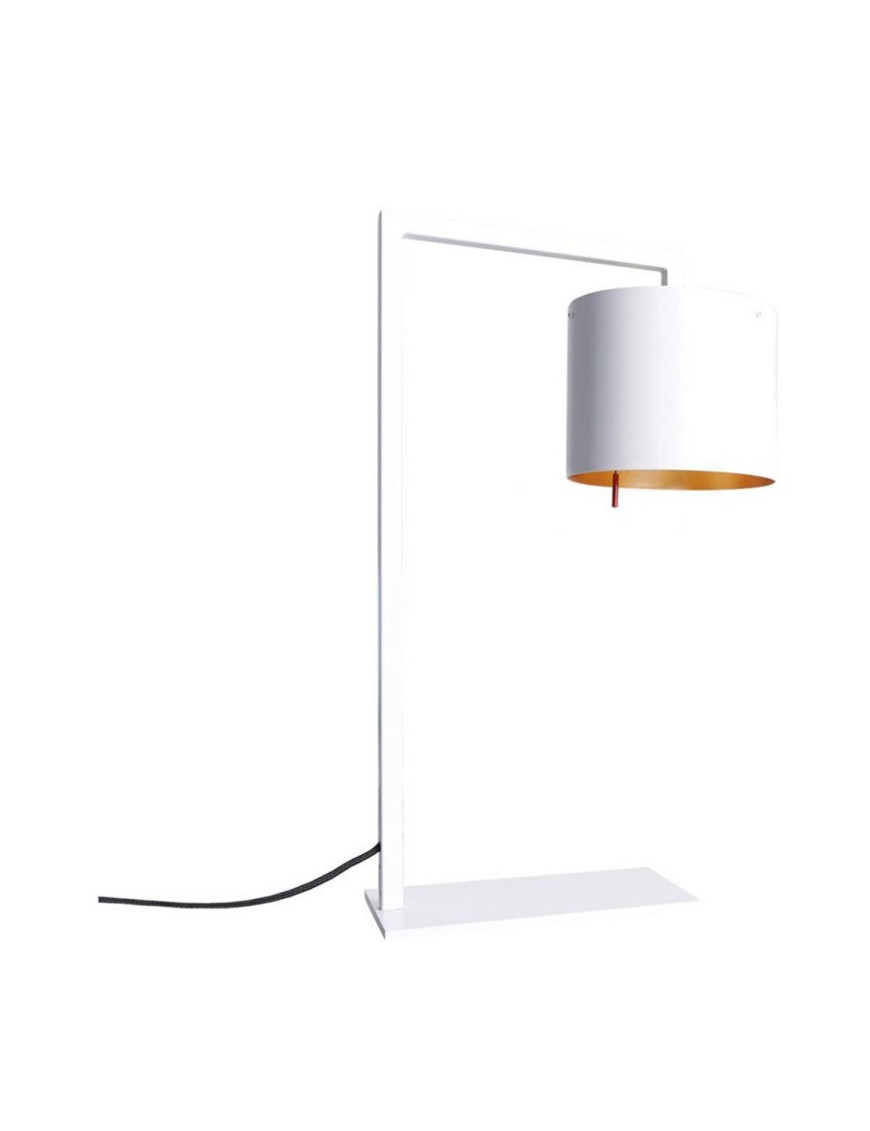 Afra table lamp Anta white color front view