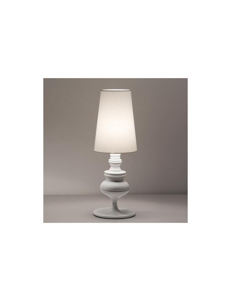 Joséphine Mini M table lamp Metalarte white color front view