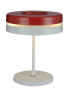Toric table lamp Kundalini red color front view