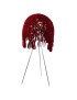 Marble floor lamp Innermost red color front view